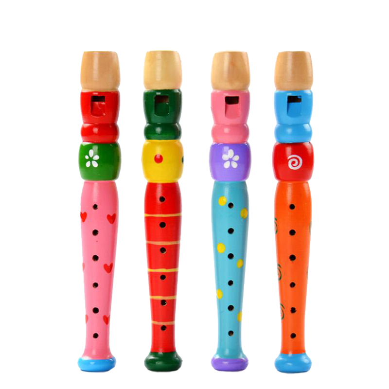 Musical Instrument Harmonium - Hot Colorful Wooden Flute Music Instrument
