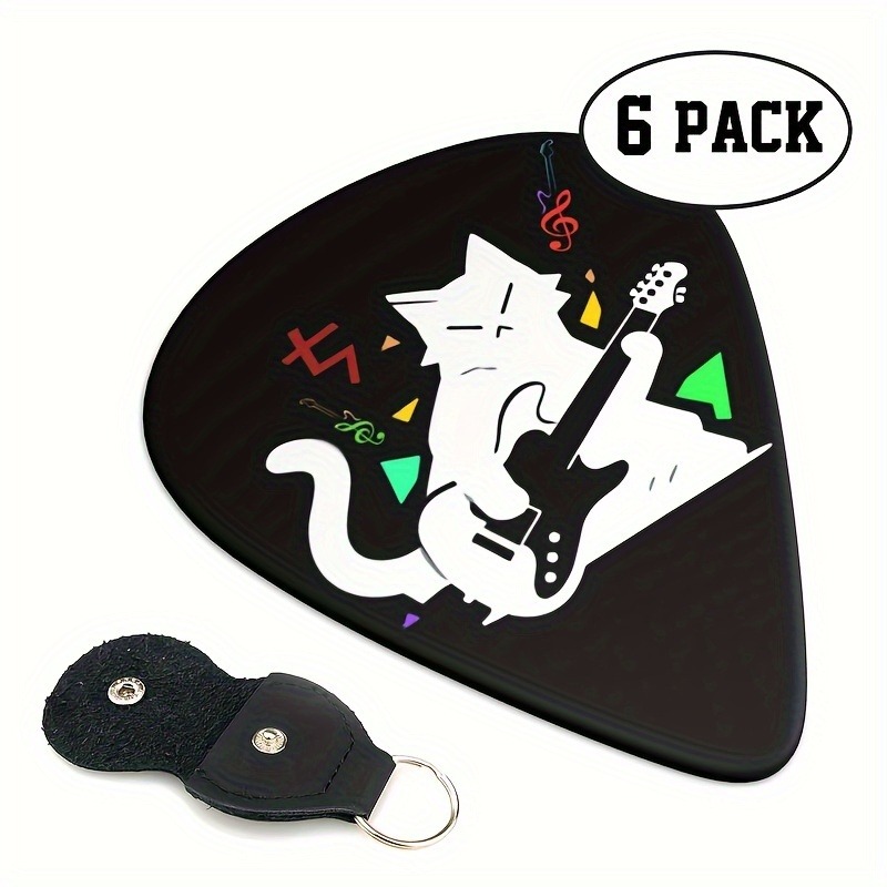 Musical Instrument Organ - 6 Pcs Original Sound Guitar Picks,