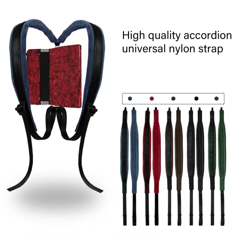 Musical Instrument Of Keyboard - Adjustable Accordion Shoulder Straps Comfortable Accordion
