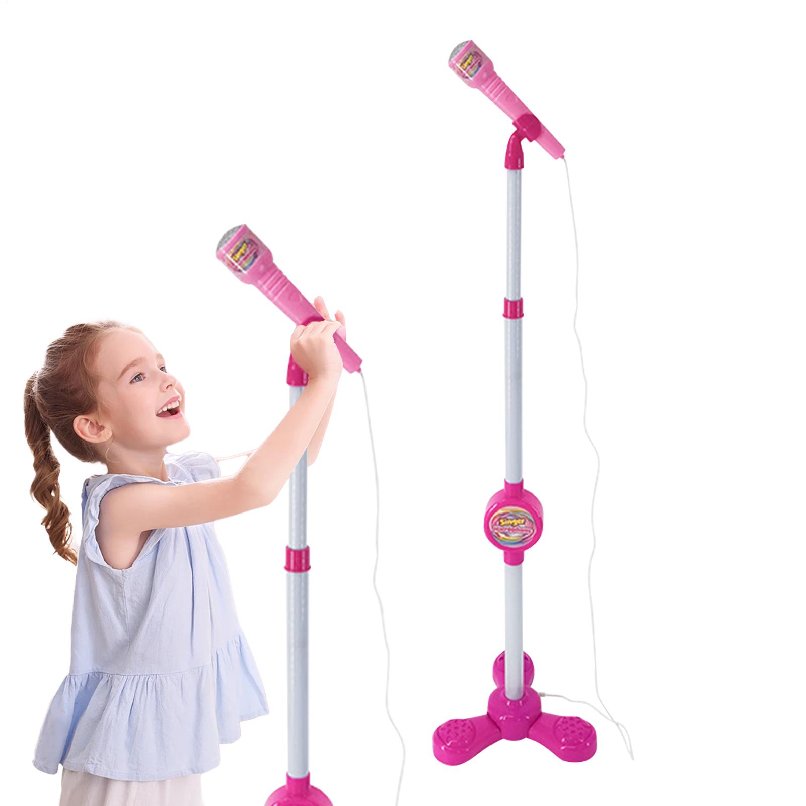 Song With Musical Instrument - Kids Microphone with Stand Karaoke Song
