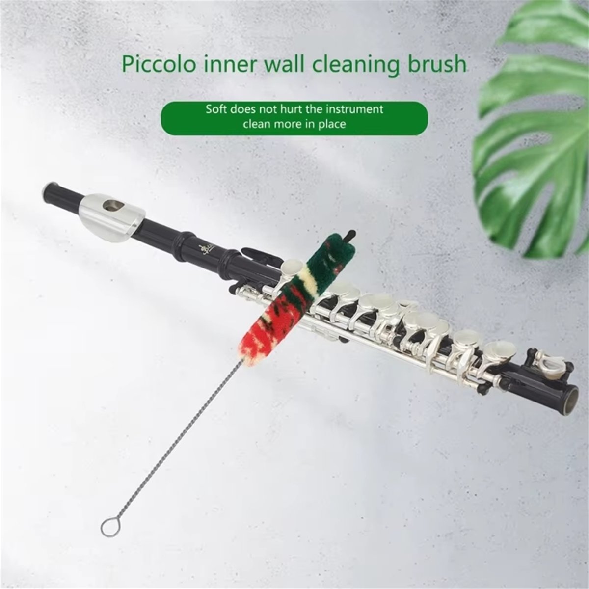 Musical Instrument Piccolo - ABPF Flute Cleaner Tools Swab Cleaning