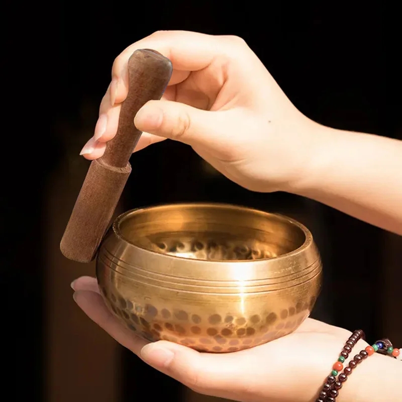 Tibetan Singing Bowl - Miwayer Meditation Tibetan Singing Bowl Set