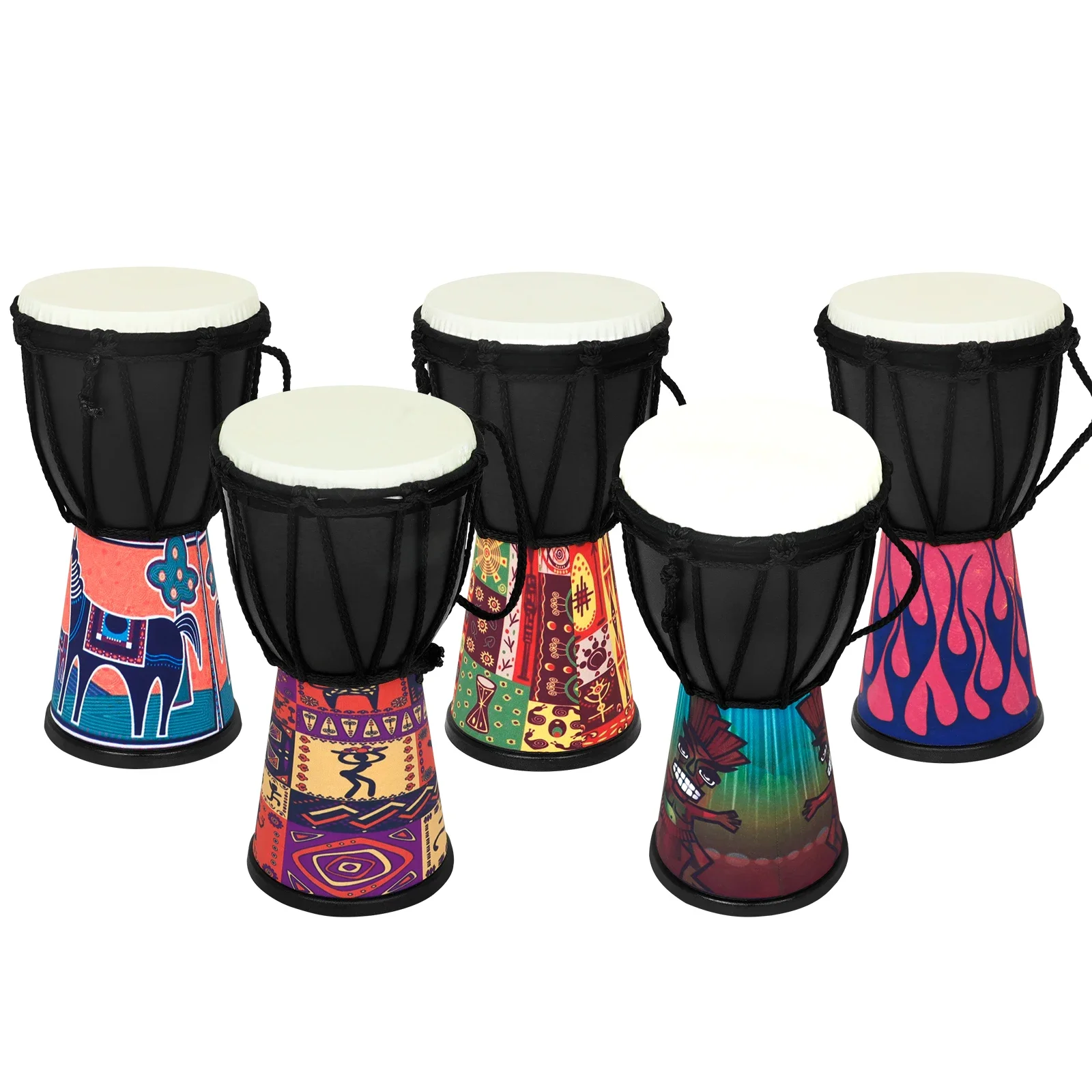 4-Inch African Drum Handmade T - Djembe Hand Drum recension och pris