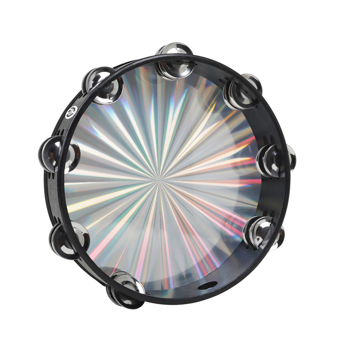 10 Inch Tambourine Hand Crank  - Musical Instrument Harmonium recension och pris
