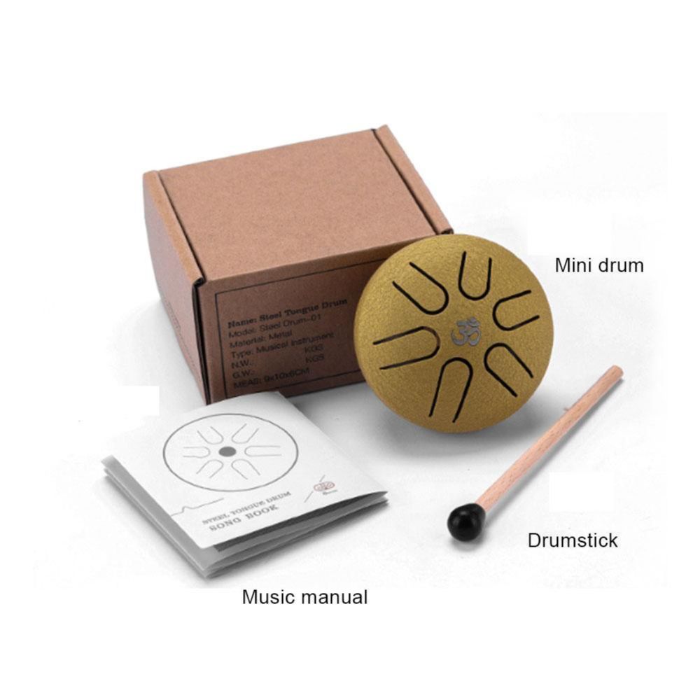 HLURU 3 Inches Steel Tongue Dr - Tongue Drum Steel recension och pris
