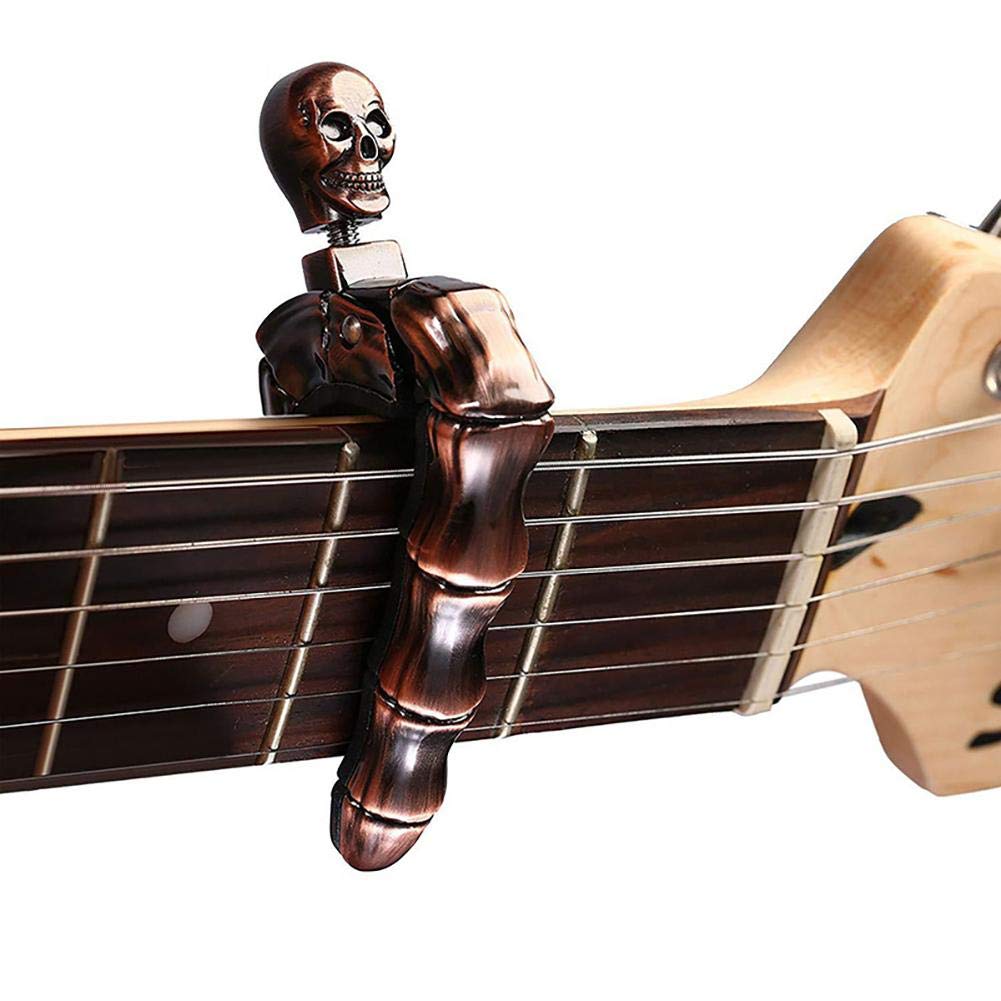 Guitar Capo Skull Capo for Aco - Musical Instrument Organ recension och pris