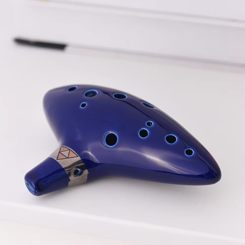 12 Hole Ocarina Ceramic Alto C - Song With Musical Instrument recension och pris