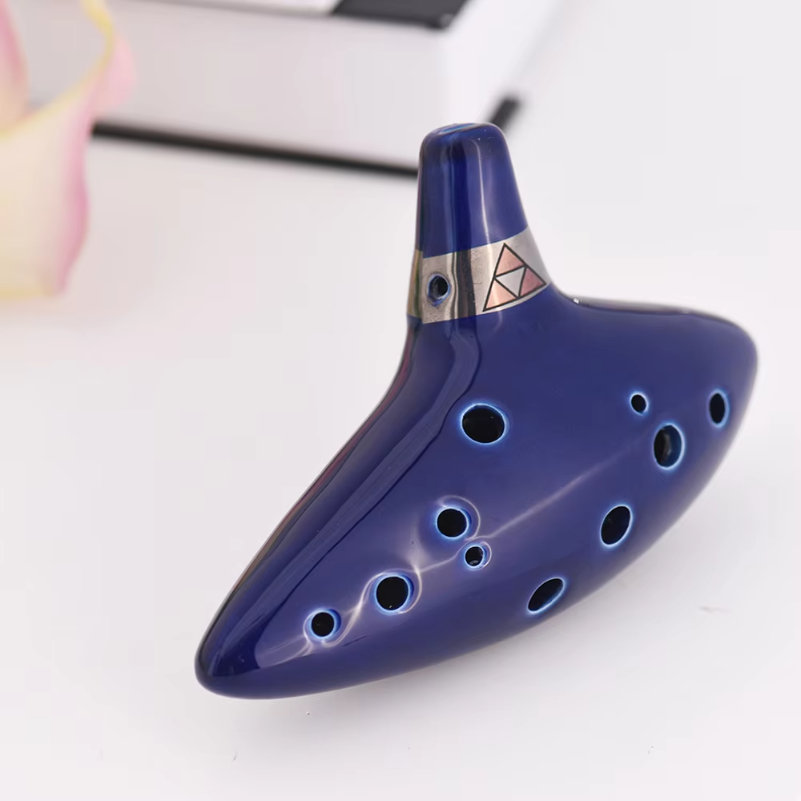 12 Hole Ocarina Ceramic Alto C - Song With Musical Instrument recension och pris