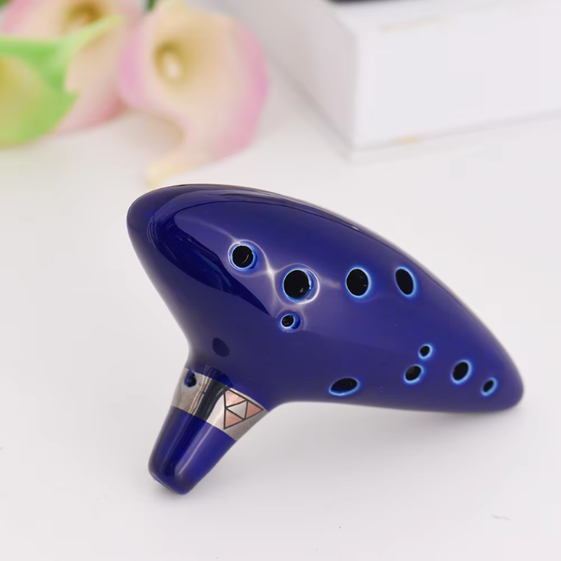 12 Hole Ocarina Ceramic Alto C - Song With Musical Instrument recension och pris