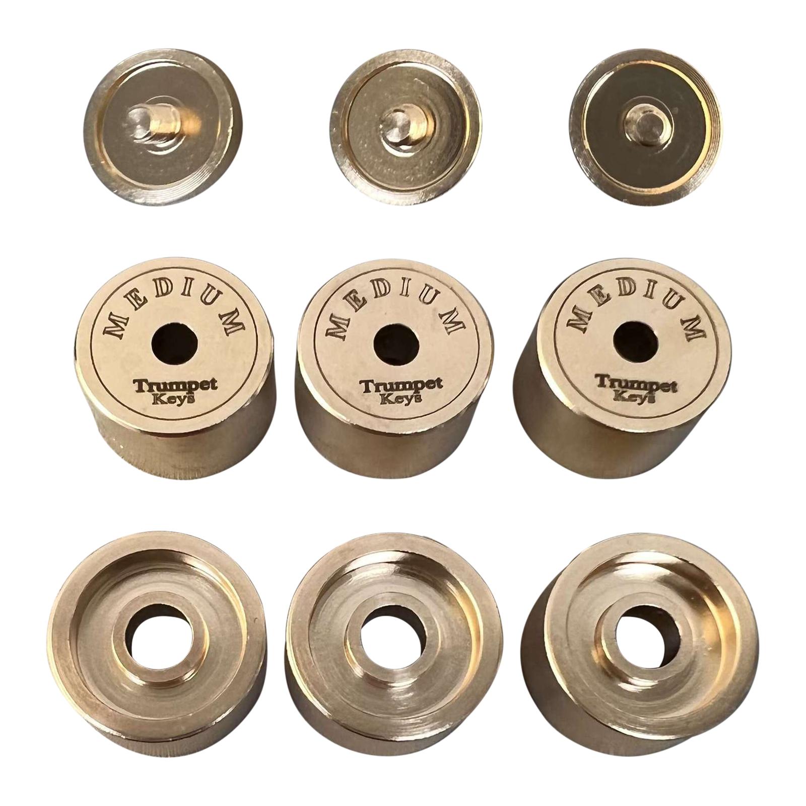 9Pcs Trumpets Valve Caps Wind  - Musical Instrument Repairs recension och pris