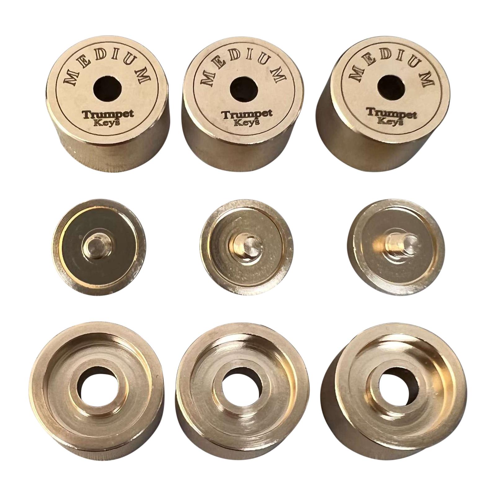 9Pcs Trumpets Valve Caps Wind  - Musical Instrument Repairs recension och pris