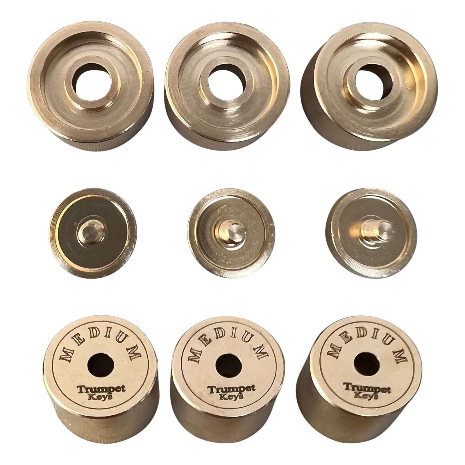 9Pcs Trumpets Valve Caps Wind  - Musical Instrument Repairs recension och pris