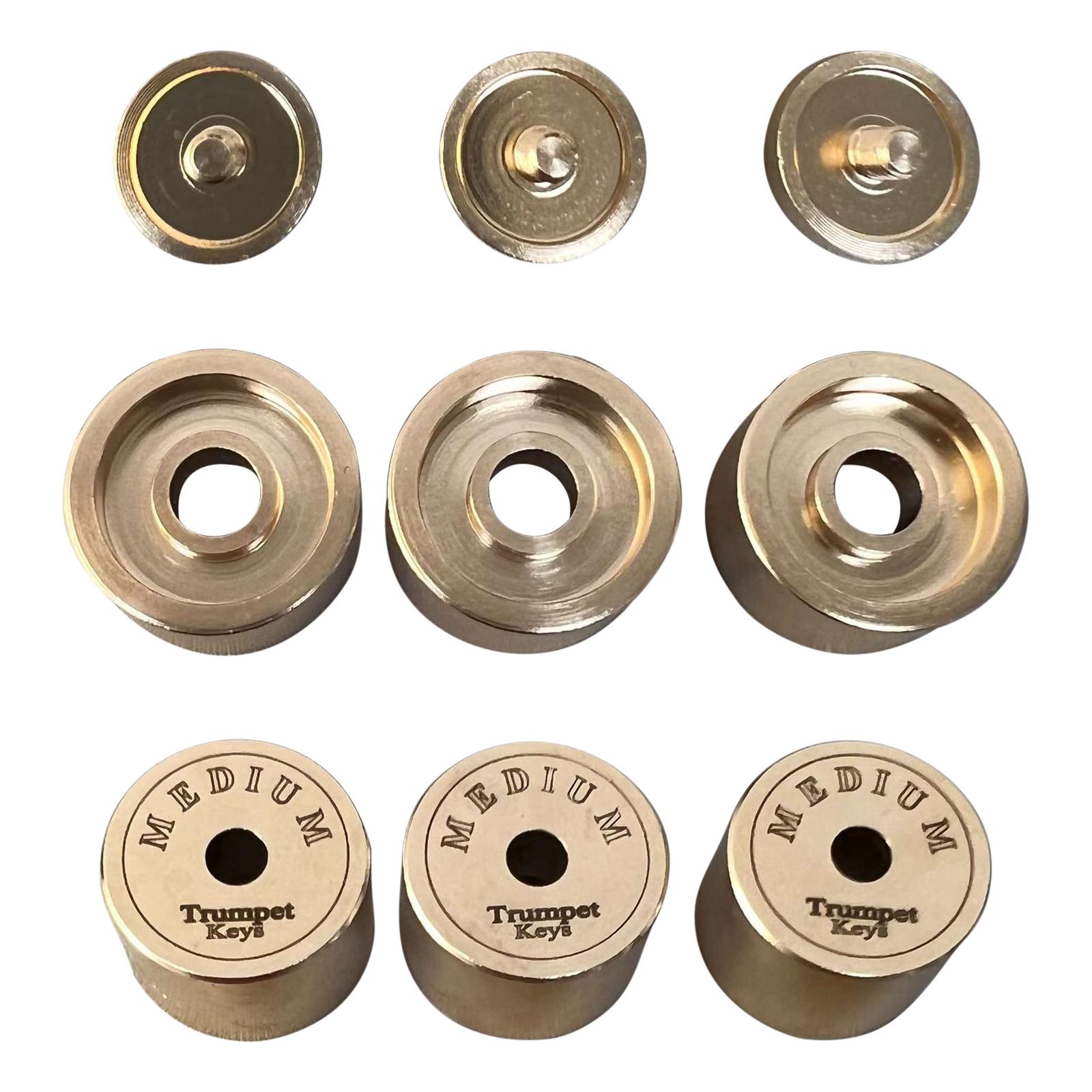 9Pcs Trumpets Valve Caps Wind  - Musical Instrument Repairs recension och pris