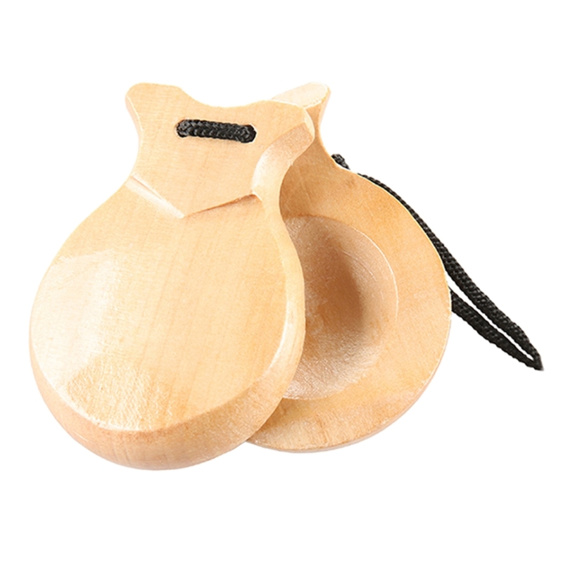 2 Pcs Wood Spanish Castanets F - Castanet Flamenco recension och pris