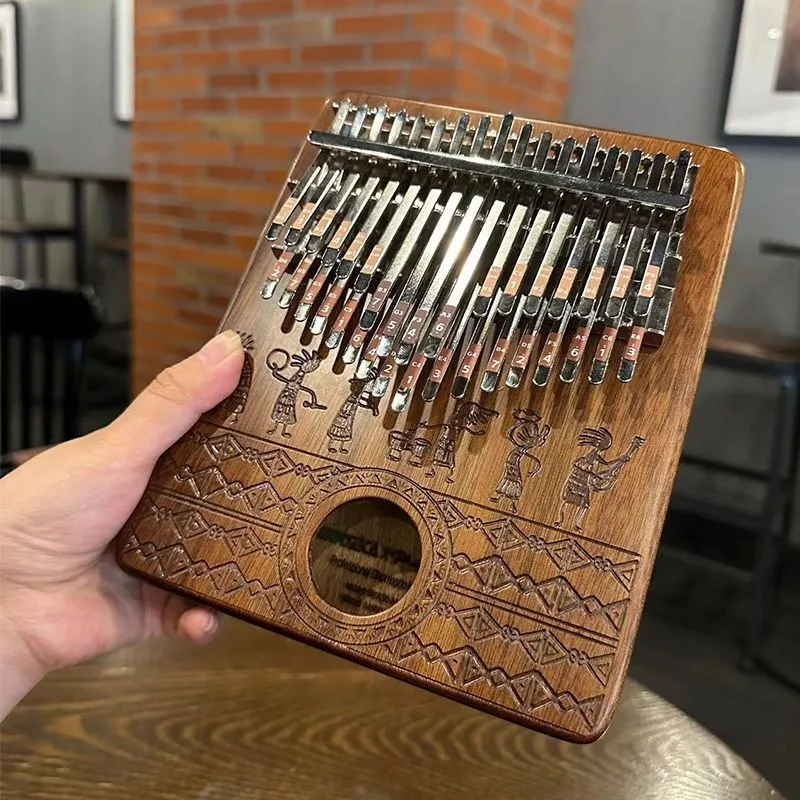 Wooden Kalimba Portable Childr - Musical Instrument Of Keyboard recension och pris