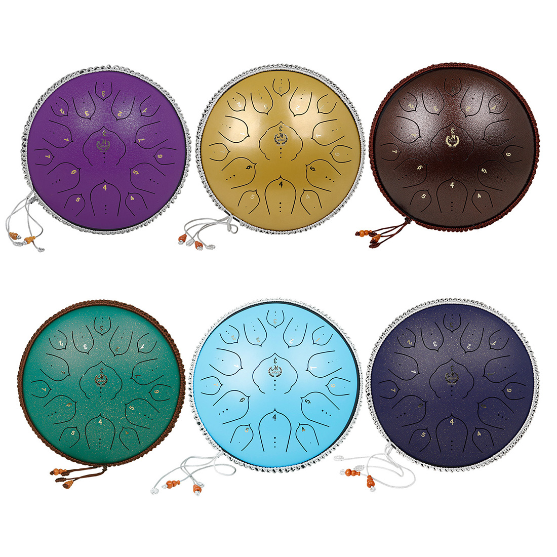 M MBAT 14 Inches 15-Tone Steel - Tongue Drum Steel recension och pris