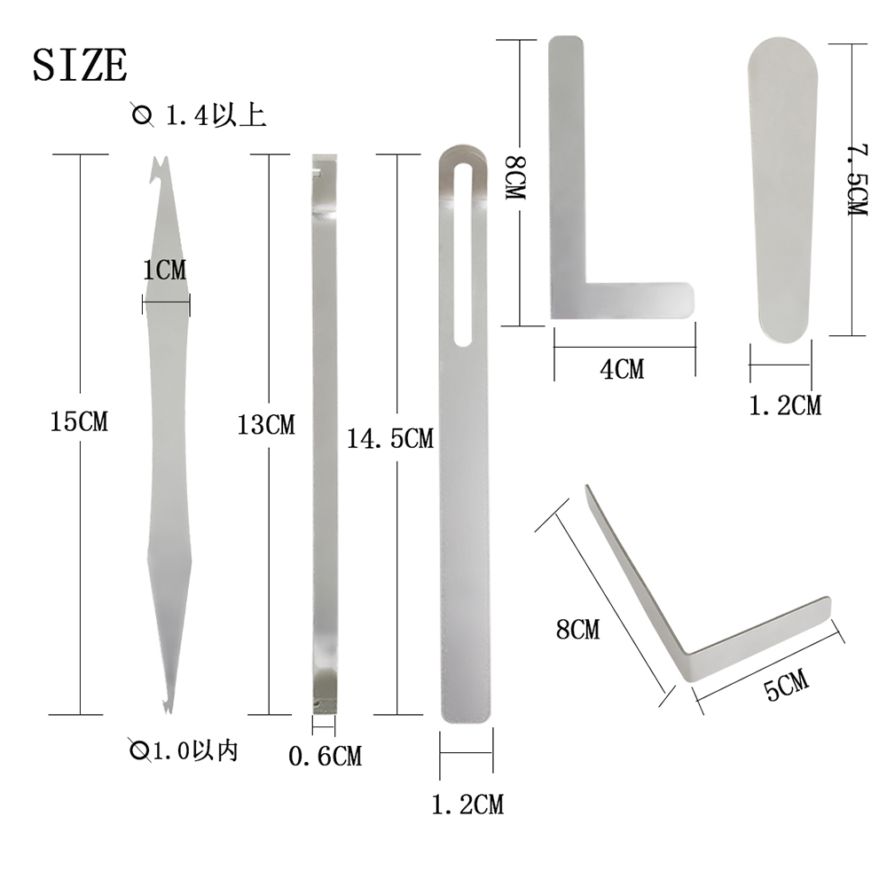 6Pcs Saxophone Repair Tools Si - Musical Instrument Piccolo recension och pris