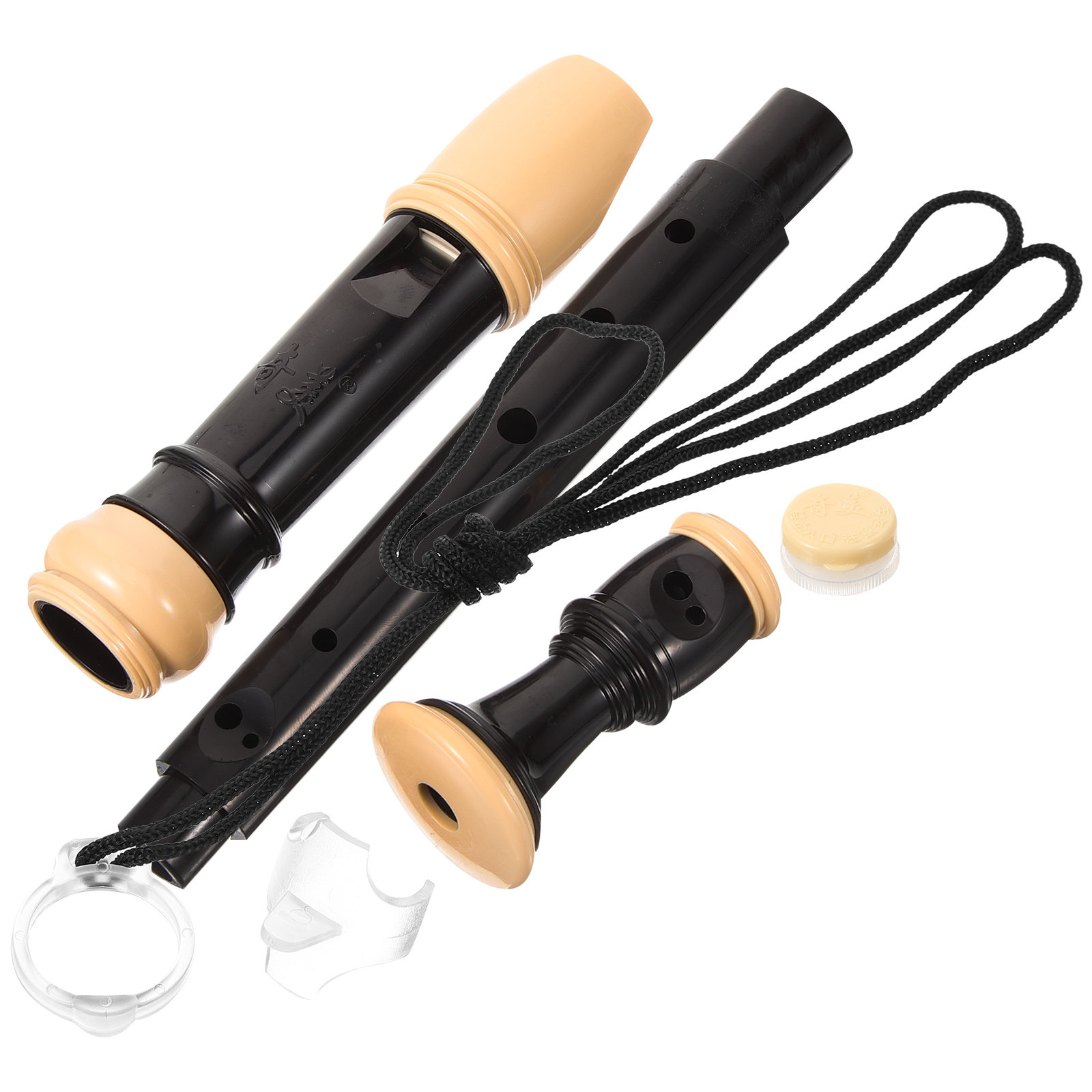 1Set German 8 Hole Soprano Rec - Soprano Recorder Plastic recension och pris