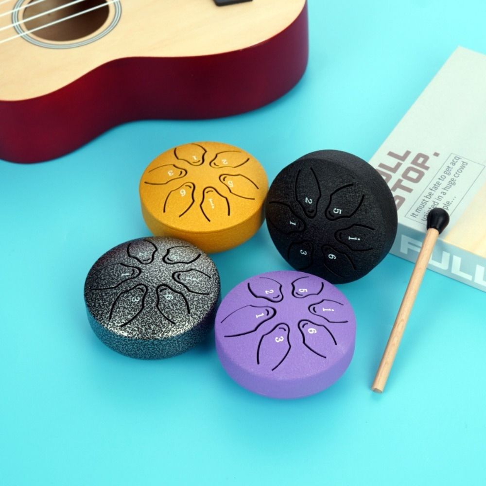 6-Tone Steel Tongue Drum Set M - Tongue Drum Steel recension och pris