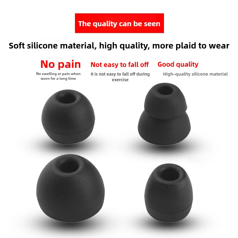 High Quality 4  Pair Silicone  - Beats Headphone Powerbeats Pro recension och pris