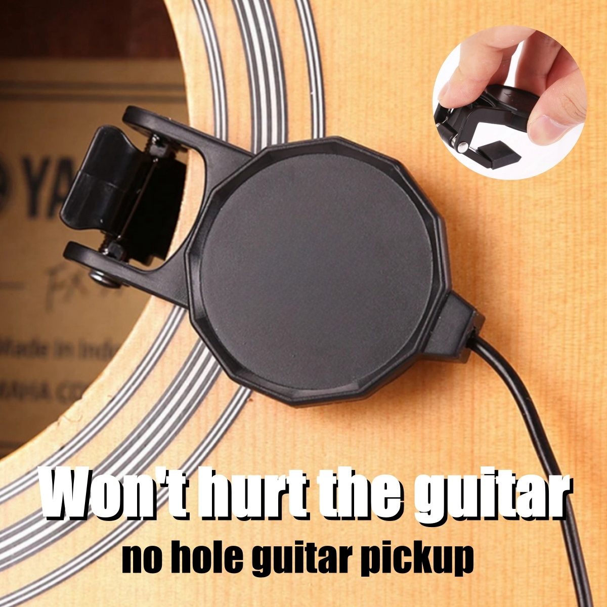 Audio Jack Clip On Pickup for  - Musical Instrument Organ recension och pris