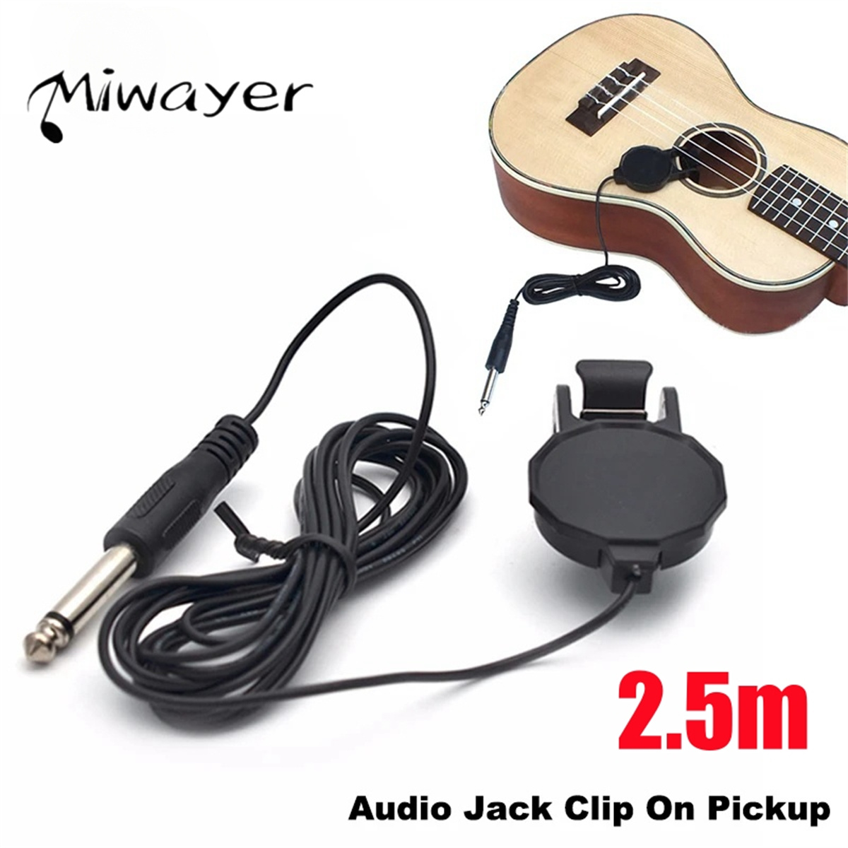 Audio Jack Clip On Pickup for  - Musical Instrument Organ recension och pris