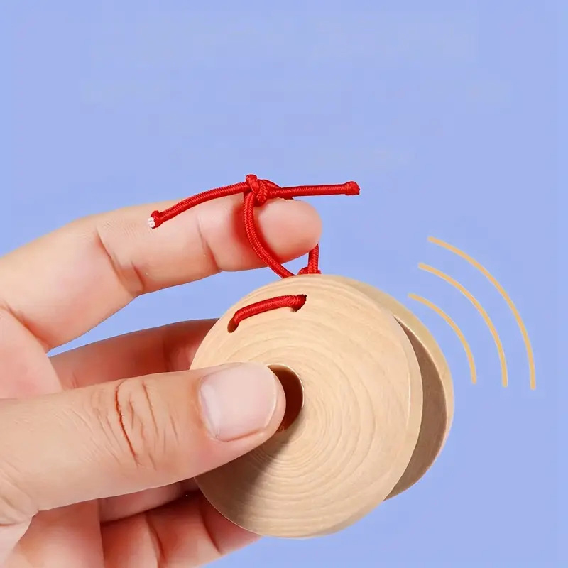 Wooden Castanets Wood Percussi - Castanet Flamenco recension och pris