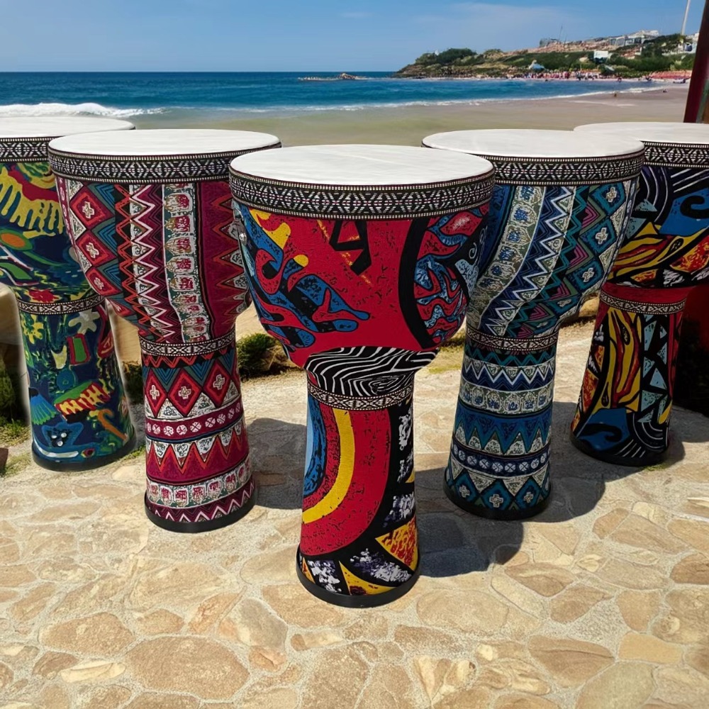 Portable 8.5 Inch African Djem - Djembe Hand Drum recension och pris