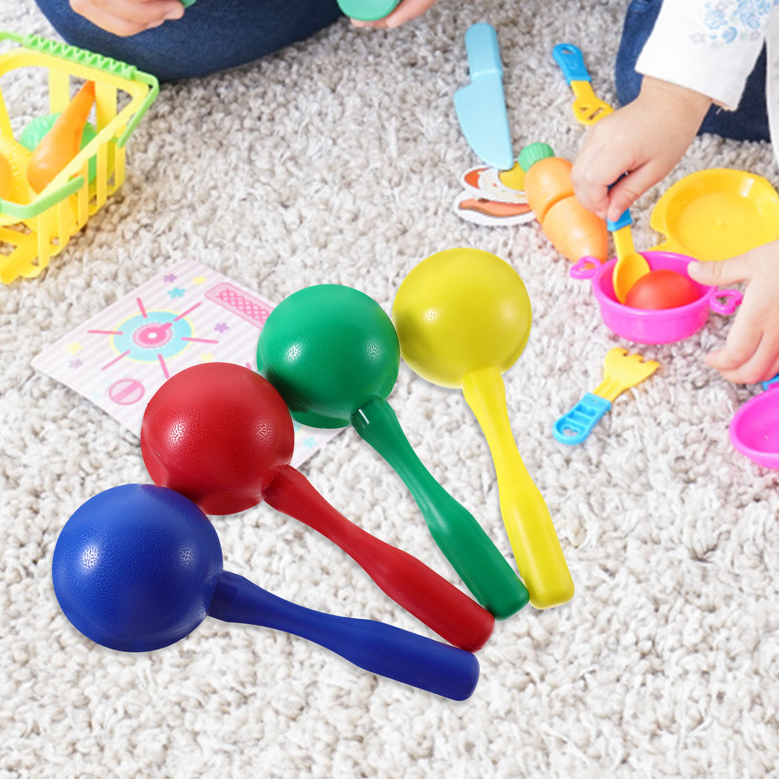 8Pcs Maraca Shaking Percussion - A Musical Instrument You Shake recension och pris