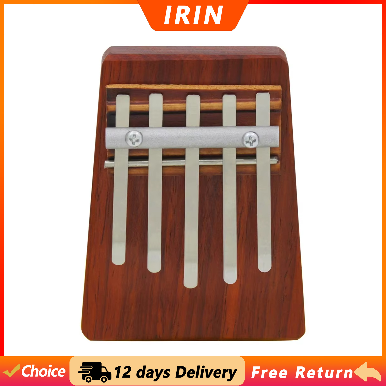 IRIN Kalimba 5 Tone Thumb Pian - Musical Instrument Of Keyboard recension och pris