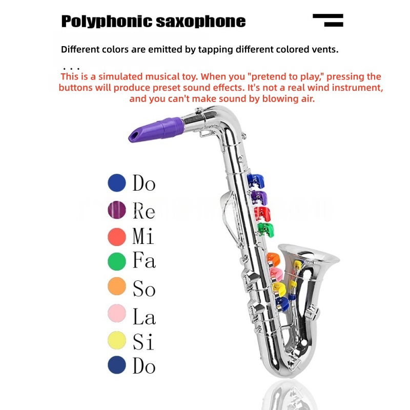 Saxophone Toy Musical Wind Ins - Song With Musical Instrument recension och pris