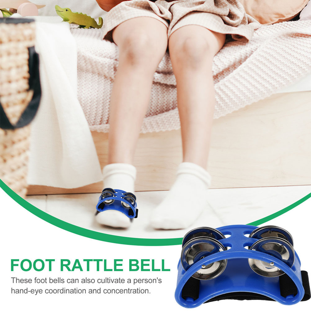 2Pcs Foot Tambourines Percussi - A Musical Instrument You Shake recension och pris