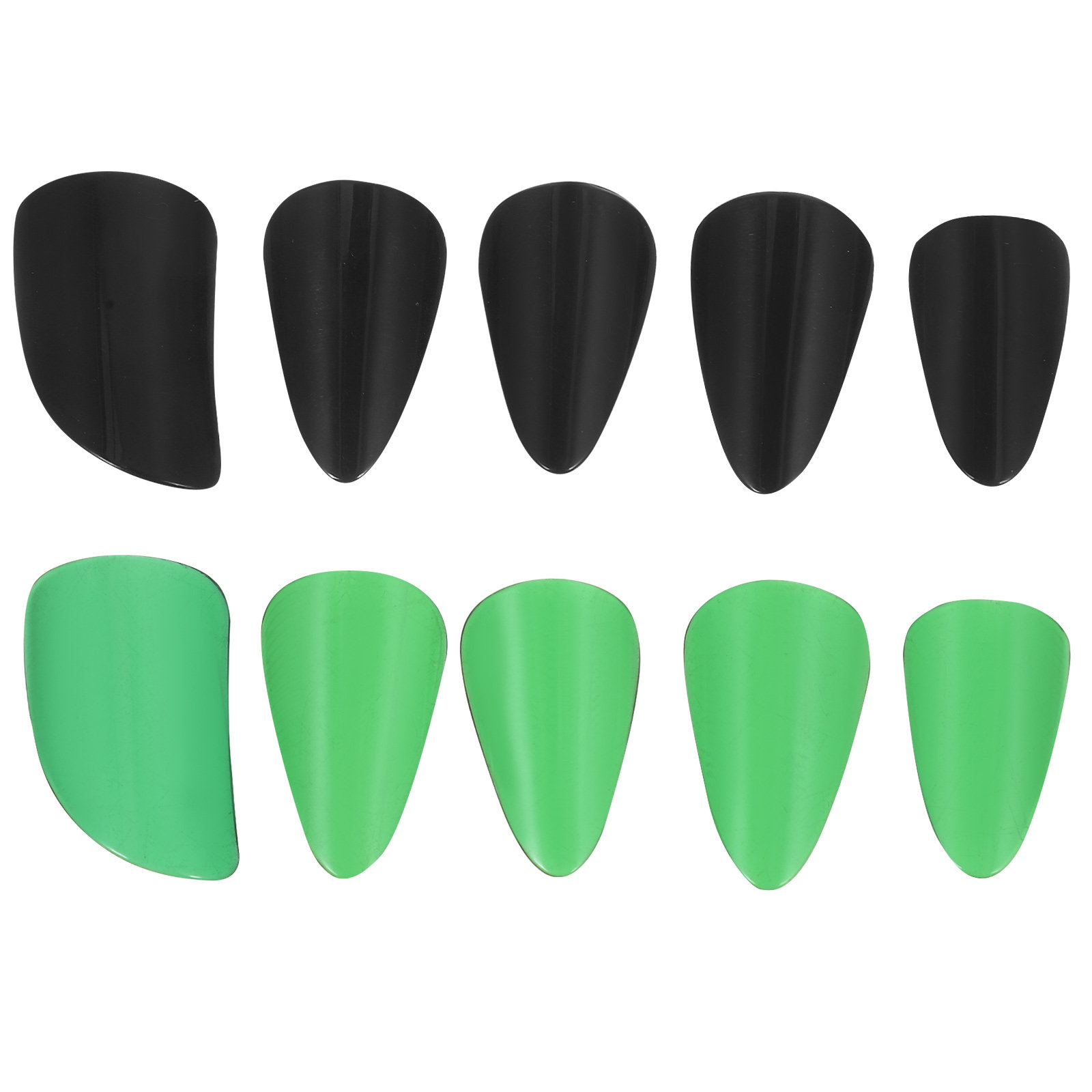 10Pcs Pipa Finger Picks Premiu - Musical Instrument Zither recension och pris