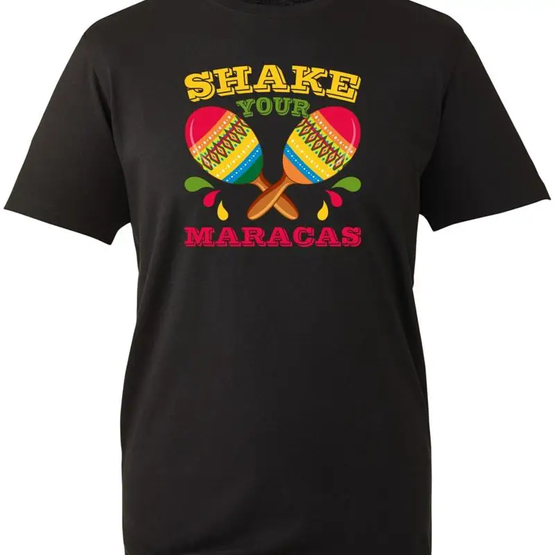 Shake Your Maracas T Shirt Fun - A Musical Instrument You Shake recension och pris