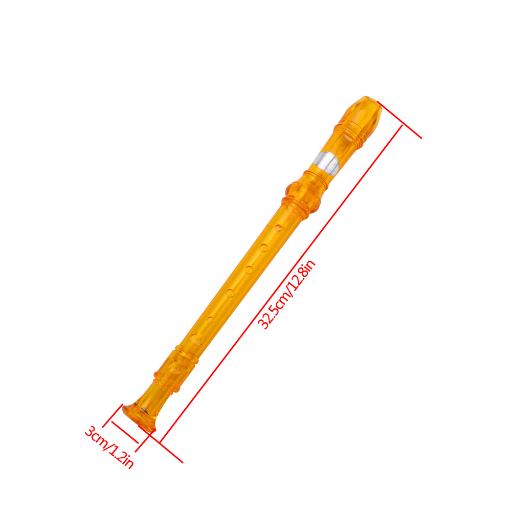 8-Hole Translucent Descant Rec - Soprano Recorder Plastic recension och pris