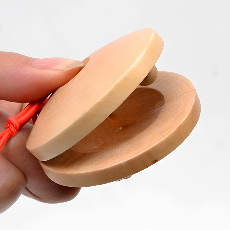 Wooden Castanets Wood Percussi - Castanet Flamenco recension och pris