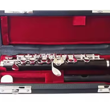 Ebony Piccolo With Silver Plat - Musical Instrument Piccolo recension och pris