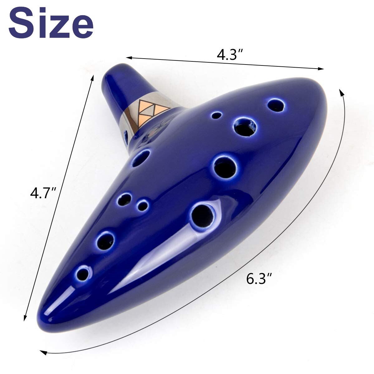 Miwayer 12 Hole Alto C Ceramic - Song With Musical Instrument recension och pris