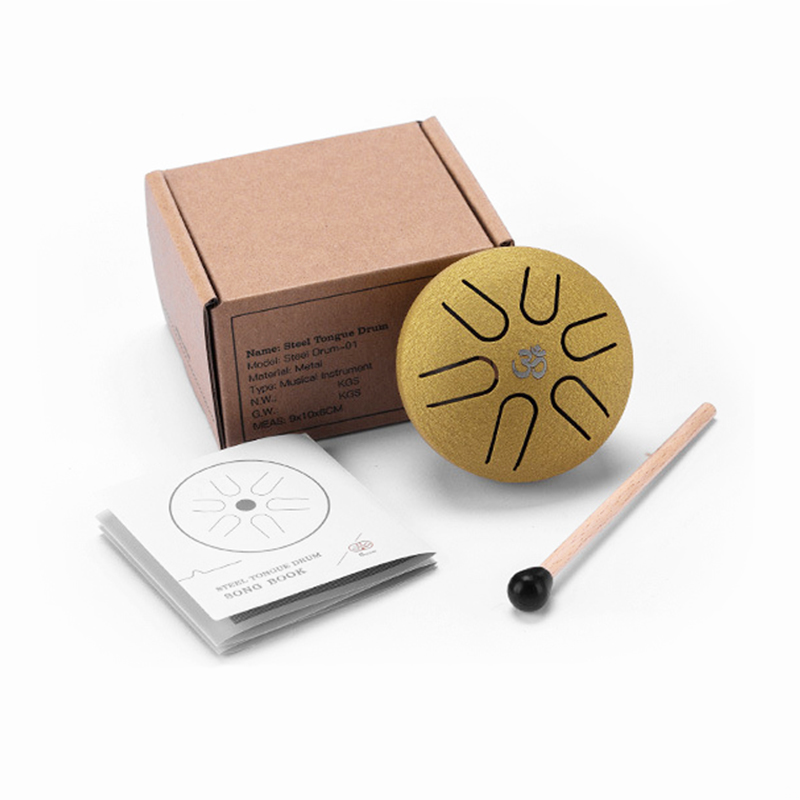 Hluru 3 inch Steel Tongue Drum - Tongue Drum Steel recension och pris