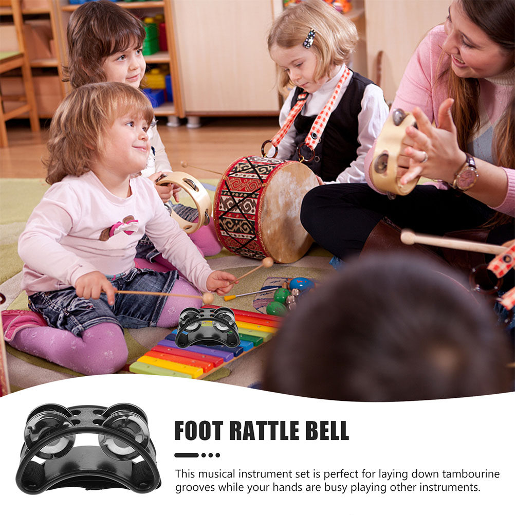 2Pcs Children Foot Bell Musica - A Musical Instrument You Shake recension och pris