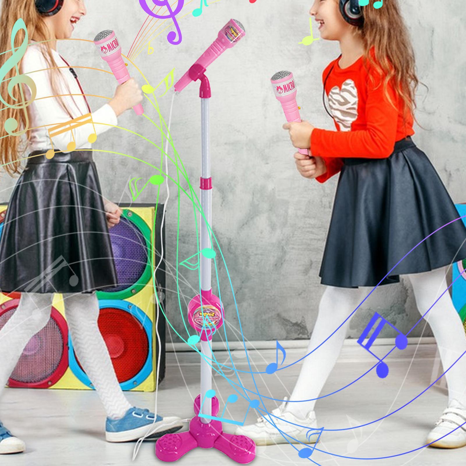 Kids Microphone with Stand Kar - Song With Musical Instrument recension och pris