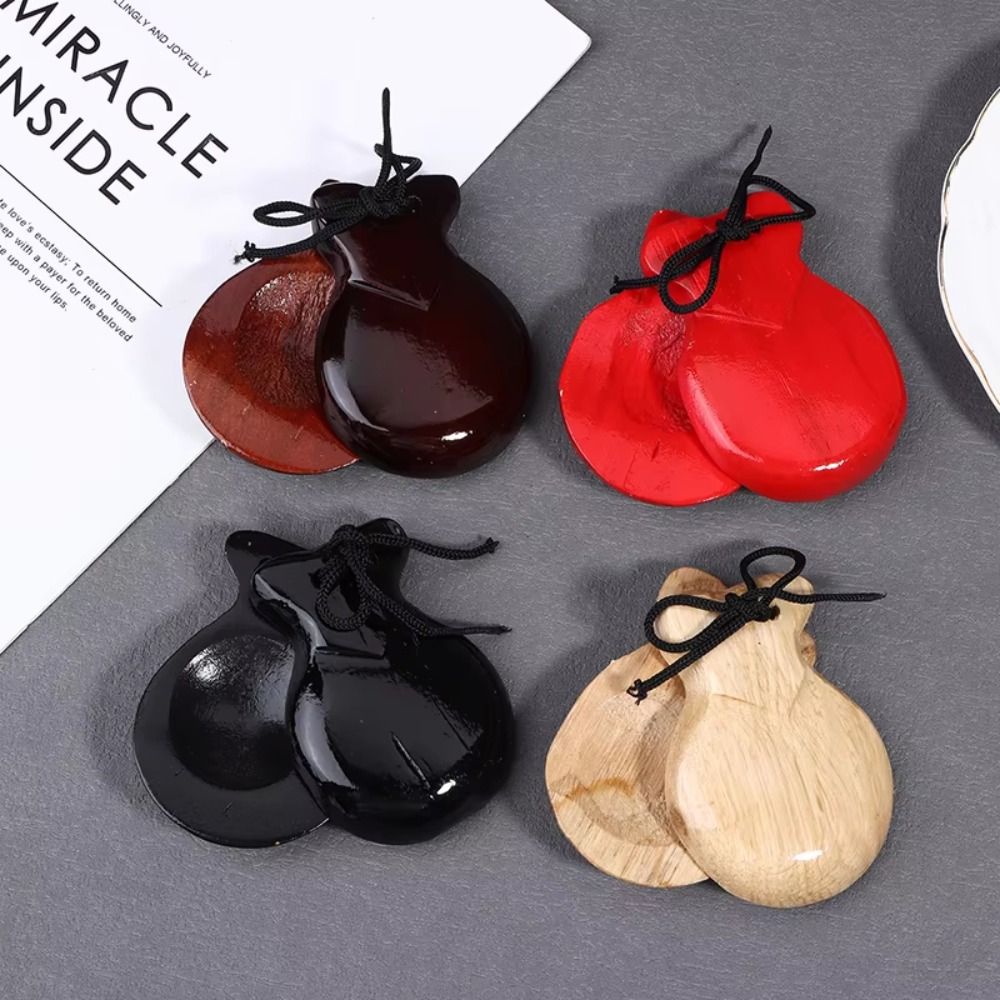 Orff Percussion Wood Castanets - Castanet Flamenco recension och pris