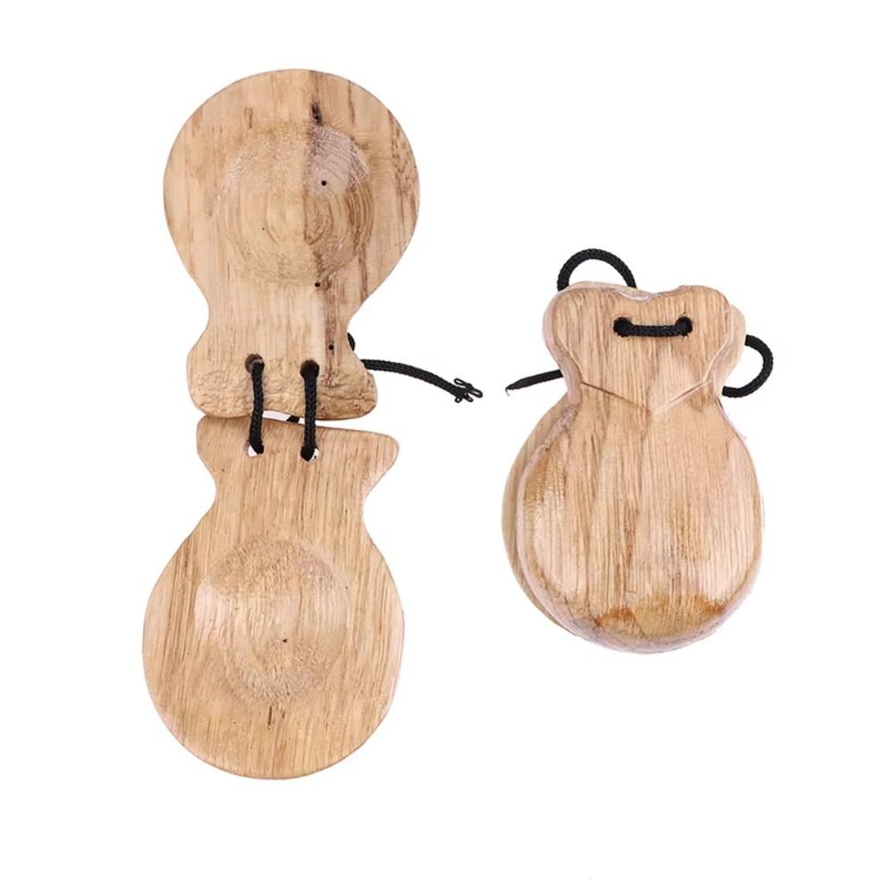 Orff Percussion Wood Castanets - Castanet Flamenco recension och pris