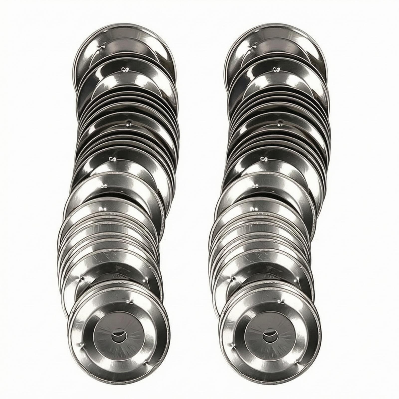 50pcs Steel Tambourine Bells R - Musical Instrument Repairs recension och pris