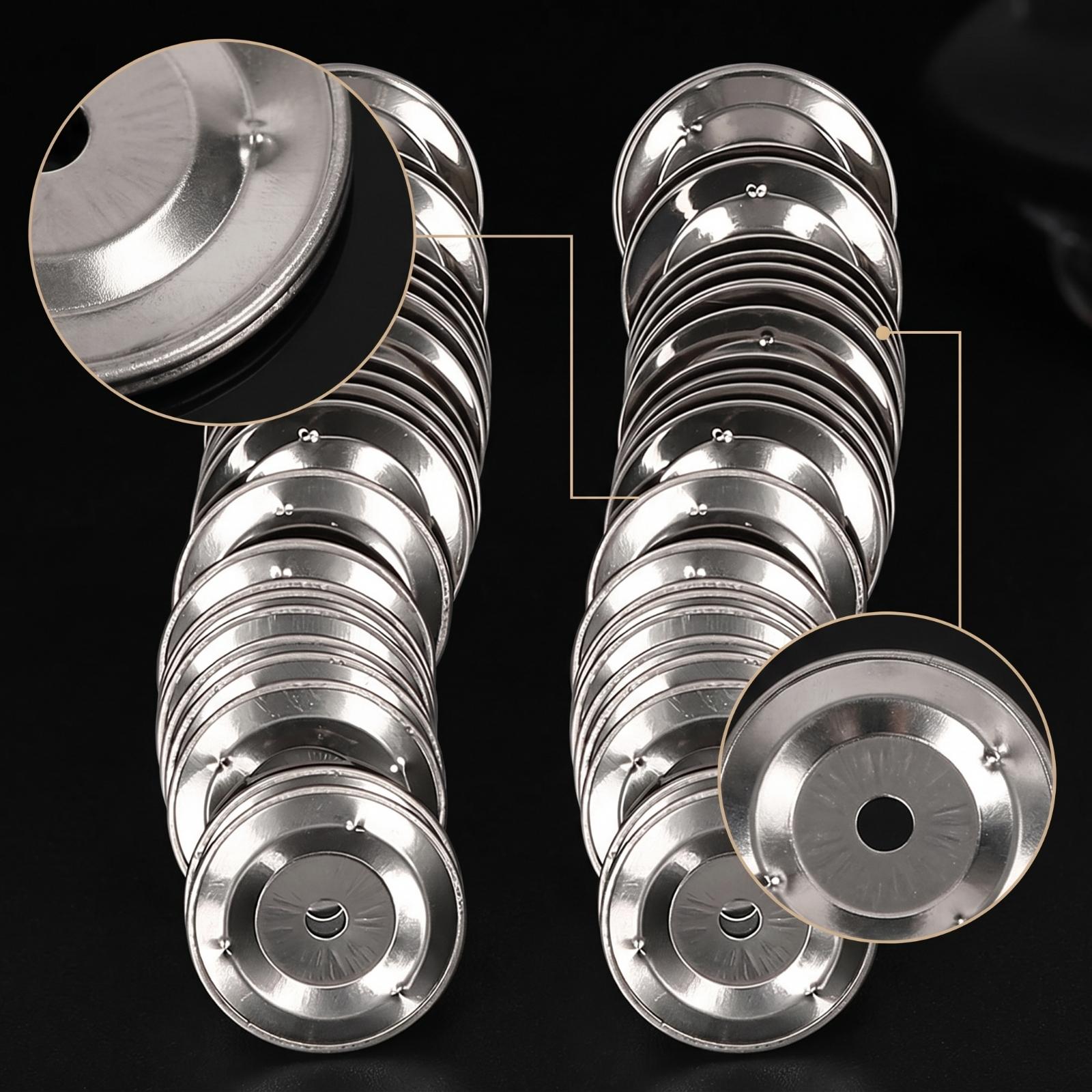 50pcs Steel Tambourine Bells R - Musical Instrument Repairs recension och pris