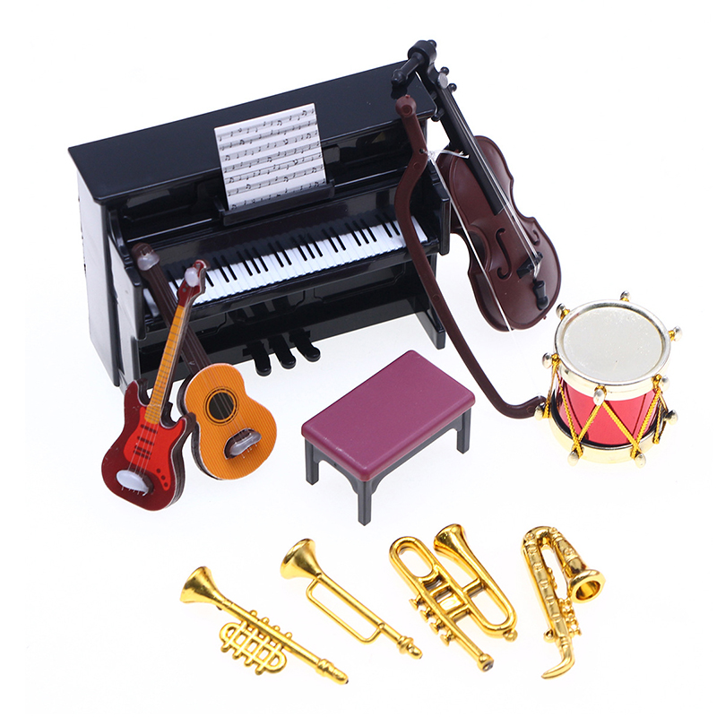 Classical 1:12 Scale Miniature - Musical Instrument Like Piano recension och pris