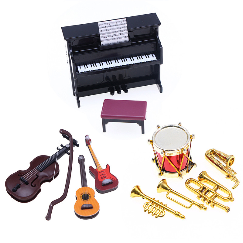 Classical 1:12 Scale Miniature - Musical Instrument Like Piano recension och pris