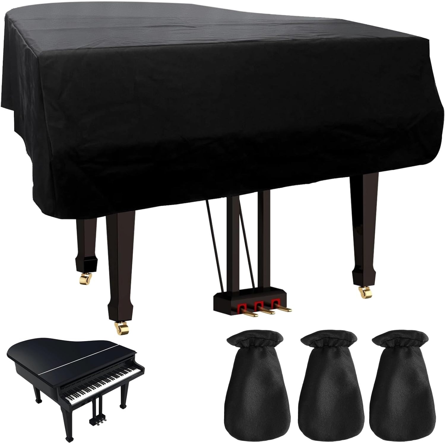 Piano Covers Pedal Sleeves, Pe - Musical Instrument Like Piano recension och pris