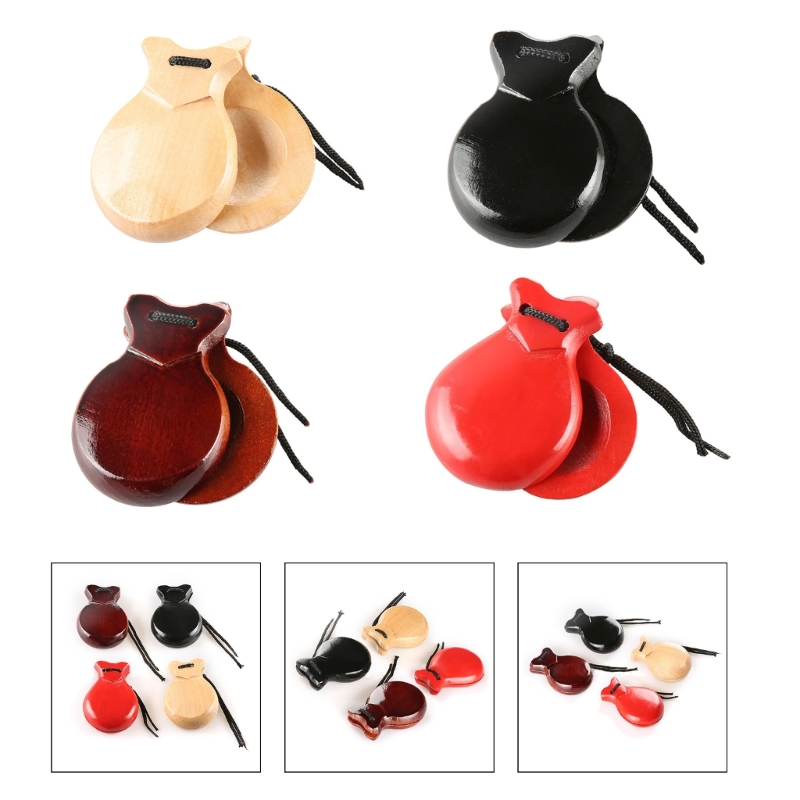 2Pcs Traditional Castanet Span - Castanet Flamenco recension och pris