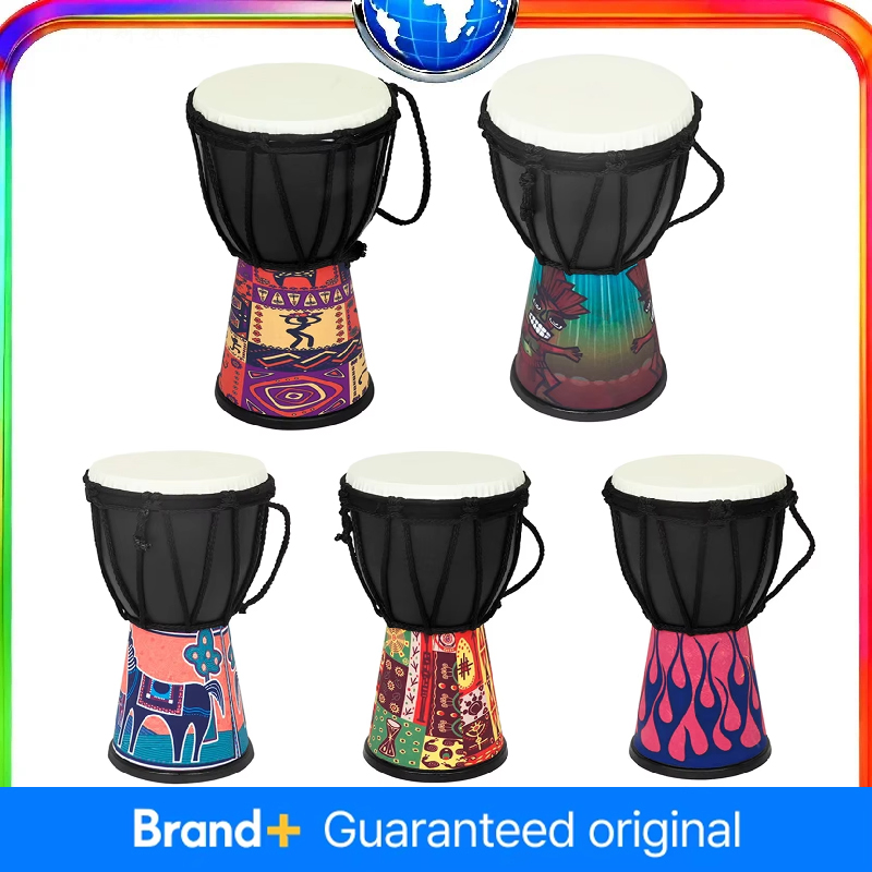 4 Inch African Drum ABS Drum C - Djembe Hand Drum recension och pris